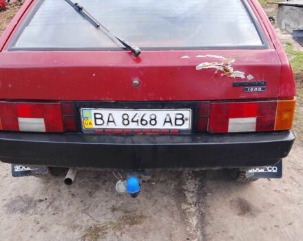 ВАЗ 2109 1993 в Кропивницком (Кировограде) на Automoto.ua Красный ВАЗ 2109, объемом двигателя 1.5 л и пробегом 200 тыс. км за 600 $, фото 4 на Automoto.ua