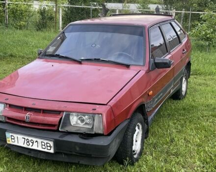 Красный ВАЗ 2109, объемом двигателя 1.5 л и пробегом 132 тыс. км за 700 $, фото 2 на Automoto.ua