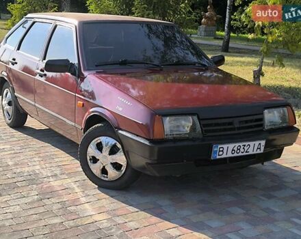 Красный ВАЗ 2109, объемом двигателя 1.1 л и пробегом 222 тыс. км за 1350 $, фото 5 на Automoto.ua