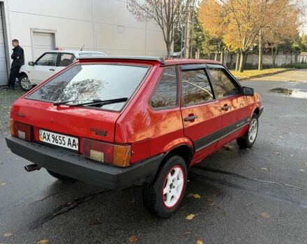 Красный ВАЗ 2109, объемом двигателя 1.5 л и пробегом 100 тыс. км за 1000 $, фото 3 на Automoto.ua