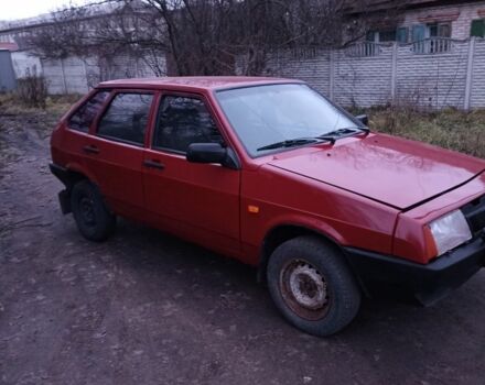 Червоний ВАЗ 2109, об'ємом двигуна 1.3 л та пробігом 130 тис. км за 1500 $, фото 1 на Automoto.ua