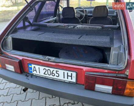 Красный ВАЗ 2109, объемом двигателя 1.5 л и пробегом 165 тыс. км за 1500 $, фото 4 на Automoto.ua