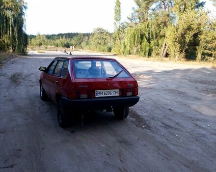 Красный ВАЗ 2109, объемом двигателя 1.1 л и пробегом 300 тыс. км за 1250 $, фото 4 на Automoto.ua