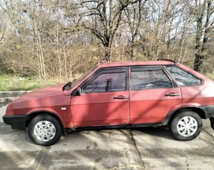 Червоний ВАЗ 2109, об'ємом двигуна 1.3 л та пробігом 150 тис. км за 950 $, фото 2 на Automoto.ua