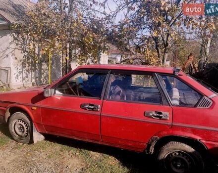 Красный ВАЗ 2109, объемом двигателя 1.29 л и пробегом 270 тыс. км за 1100 $, фото 3 на Automoto.ua