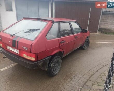 Красный ВАЗ 2109, объемом двигателя 1.5 л и пробегом 250 тыс. км за 550 $, фото 3 на Automoto.ua