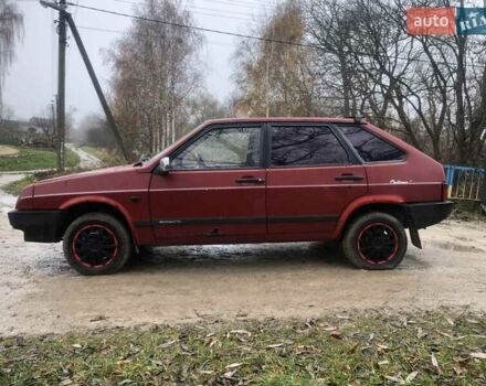 Червоний ВАЗ 2109, об'ємом двигуна 1.3 л та пробігом 555 тис. км за 600 $, фото 15 на Automoto.ua