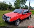 Красный ВАЗ 2109, объемом двигателя 1.5 л и пробегом 200 тыс. км за 800 $, фото 1 на Automoto.ua