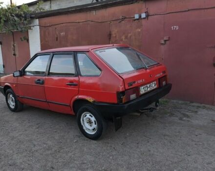 Красный ВАЗ 2109, объемом двигателя 1.3 л и пробегом 73 тыс. км за 333 $, фото 7 на Automoto.ua