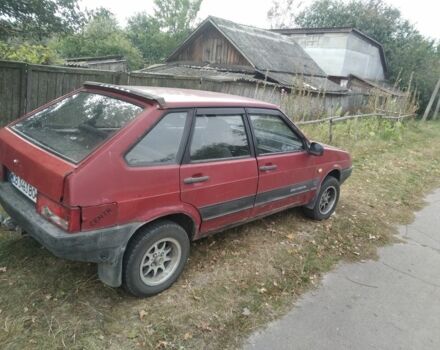 Красный ВАЗ 2109, объемом двигателя 1.3 л и пробегом 3 тыс. км за 1150 $, фото 2 на Automoto.ua