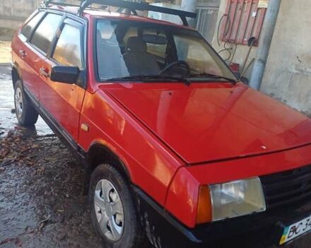 Красный ВАЗ 2109, объемом двигателя 1.1 л и пробегом 400 тыс. км за 800 $, фото 2 на Automoto.ua