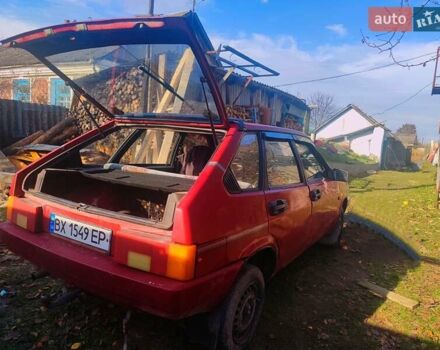 Красный ВАЗ 2109, объемом двигателя 1.29 л и пробегом 270 тыс. км за 1100 $, фото 6 на Automoto.ua
