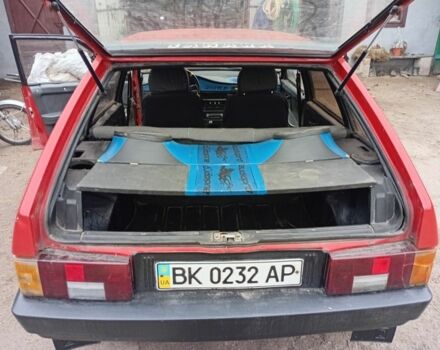 Красный ВАЗ 2109, объемом двигателя 1.3 л и пробегом 100 тыс. км за 700 $, фото 1 на Automoto.ua