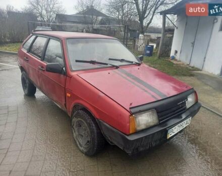Красный ВАЗ 2109, объемом двигателя 1.5 л и пробегом 250 тыс. км за 550 $, фото 4 на Automoto.ua