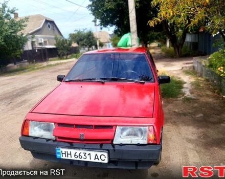 Красный ВАЗ 2109, объемом двигателя 1.3 л и пробегом 180 тыс. км за 1200 $, фото 3 на Automoto.ua