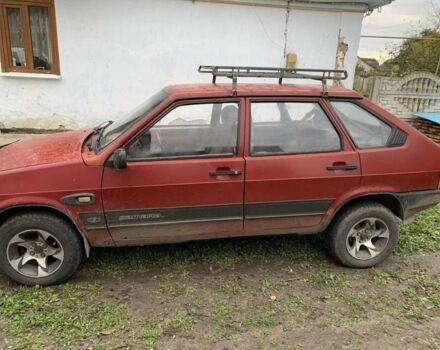Красный ВАЗ 2109, объемом двигателя 1.5 л и пробегом 200 тыс. км за 900 $, фото 5 на Automoto.ua