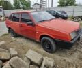 Красный ВАЗ 2109, объемом двигателя 1.5 л и пробегом 95 тыс. км за 700 $, фото 1 на Automoto.ua