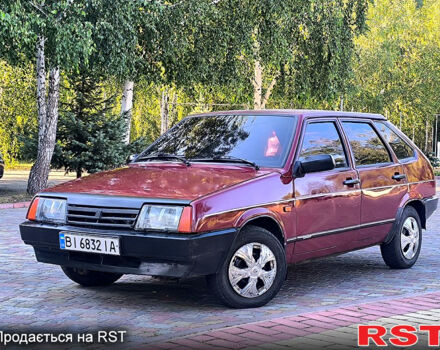 Червоний ВАЗ 2109, об'ємом двигуна 1.1 л та пробігом 222 тис. км за 1400 $, фото 1 на Automoto.ua