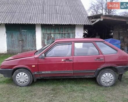 Красный ВАЗ 2109, объемом двигателя 1.1 л и пробегом 130 тыс. км за 700 $, фото 3 на Automoto.ua