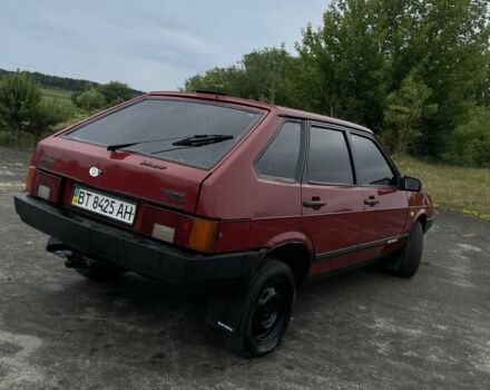 Красный ВАЗ 2109, объемом двигателя 0 л и пробегом 111 тыс. км за 1200 $, фото 1 на Automoto.ua