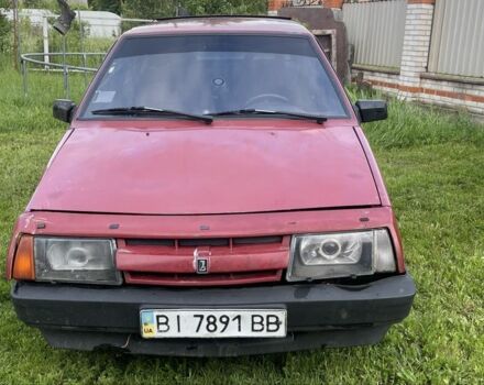 Красный ВАЗ 2109, объемом двигателя 1.5 л и пробегом 132 тыс. км за 700 $, фото 3 на Automoto.ua