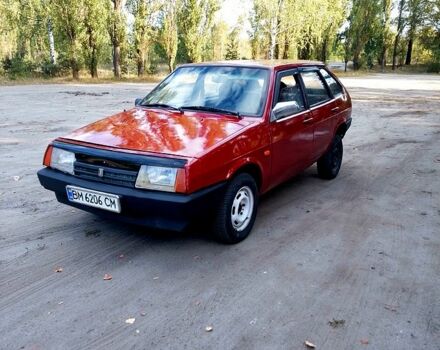 Красный ВАЗ 2109, объемом двигателя 1.1 л и пробегом 300 тыс. км за 1250 $, фото 1 на Automoto.ua