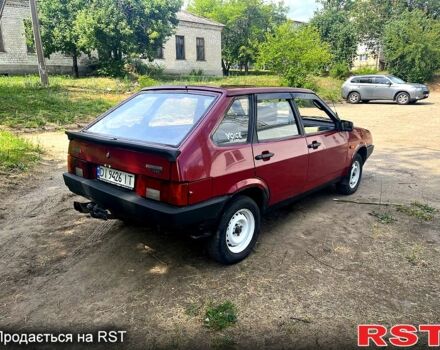 Красный ВАЗ 2109, объемом двигателя 1.5 л и пробегом 222 тыс. км за 1100 $, фото 2 на Automoto.ua