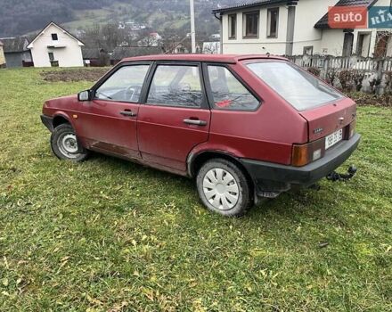 Красный ВАЗ 2109, объемом двигателя 1.3 л и пробегом 400 тыс. км за 550 $, фото 2 на Automoto.ua