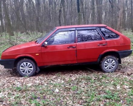 Красный ВАЗ 2109, объемом двигателя 1.5 л и пробегом 111 тыс. км за 950 $, фото 2 на Automoto.ua
