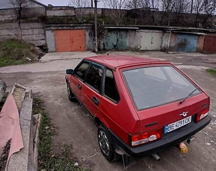 Червоний ВАЗ 2109, об'ємом двигуна 1.29 л та пробігом 250 тис. км за 1000 $, фото 6 на Automoto.ua