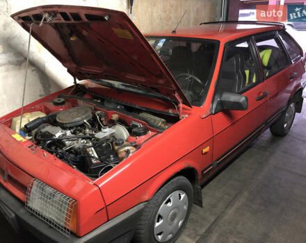 Красный ВАЗ 2109, объемом двигателя 1.3 л и пробегом 161 тыс. км за 2400 $, фото 23 на Automoto.ua