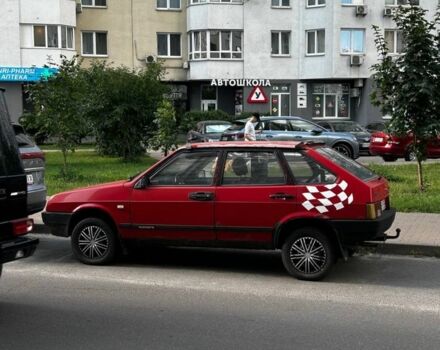 Червоний ВАЗ 2109, об'ємом двигуна 1.1 л та пробігом 218 тис. км за 500 $, фото 2 на Automoto.ua