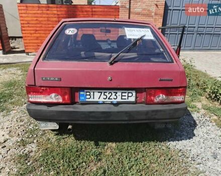 Червоний ВАЗ 2109, об'ємом двигуна 1.3 л та пробігом 200 тис. км за 679 $, фото 2 на Automoto.ua
