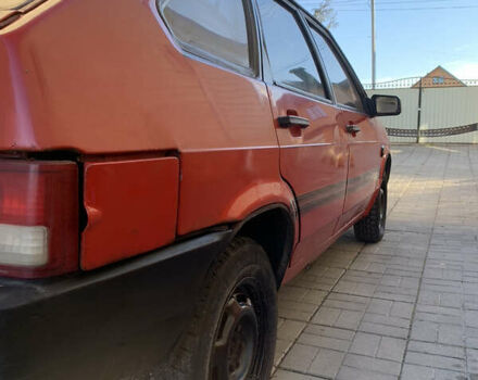 Красный ВАЗ 2109, объемом двигателя 1.5 л и пробегом 110 тыс. км за 1250 $, фото 9 на Automoto.ua