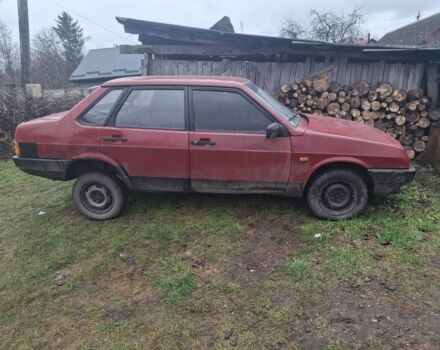 Красный ВАЗ 2109, объемом двигателя 0 л и пробегом 200 тыс. км за 750 $, фото 2 на Automoto.ua