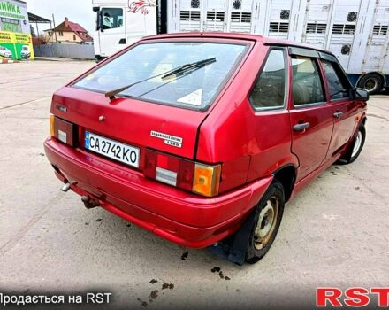 Красный ВАЗ 2109, объемом двигателя 1.5 л и пробегом 700 тыс. км за 1900 $, фото 4 на Automoto.ua