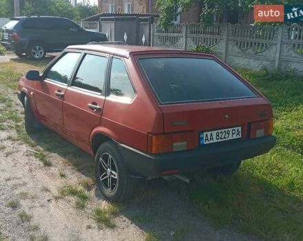 Червоний ВАЗ 2109, об'ємом двигуна 1.3 л та пробігом 226 тис. км за 1100 $, фото 6 на Automoto.ua