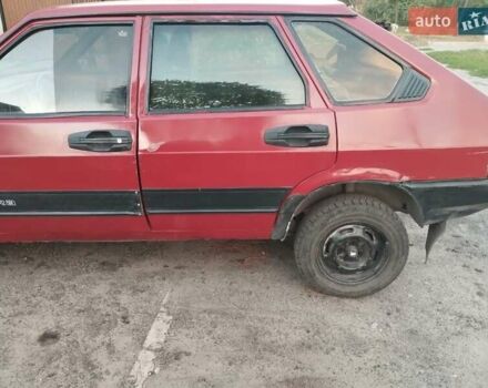 Красный ВАЗ 2109, объемом двигателя 1.5 л и пробегом 90 тыс. км за 1000 $, фото 7 на Automoto.ua