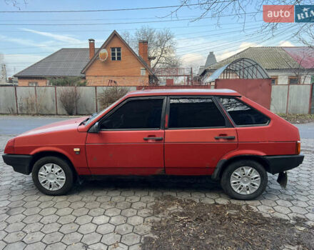 Красный ВАЗ 2109, объемом двигателя 1.3 л и пробегом 50 тыс. км за 1100 $, фото 4 на Automoto.ua