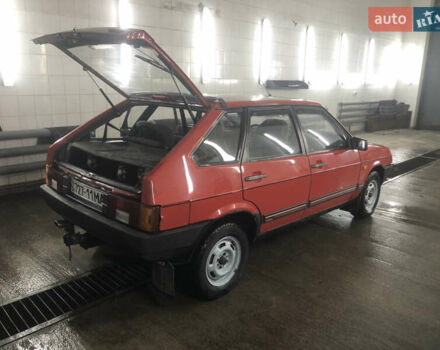 Красный ВАЗ 2109, объемом двигателя 1.3 л и пробегом 161 тыс. км за 2400 $, фото 14 на Automoto.ua
