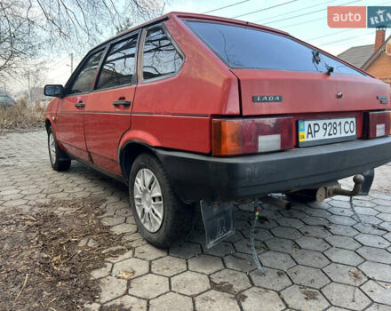 Красный ВАЗ 2109, объемом двигателя 1.3 л и пробегом 50 тыс. км за 1100 $, фото 9 на Automoto.ua