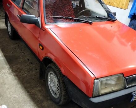 Красный ВАЗ 2109, объемом двигателя 1.3 л и пробегом 0 тыс. км за 900 $, фото 1 на Automoto.ua