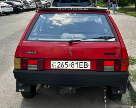 Червоний ВАЗ 2109, об'ємом двигуна 1.1 л та пробігом 218 тис. км за 500 $, фото 3 на Automoto.ua
