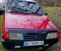 Красный ВАЗ 2109, объемом двигателя 1.4 л и пробегом 130 тыс. км за 650 $, фото 1 на Automoto.ua