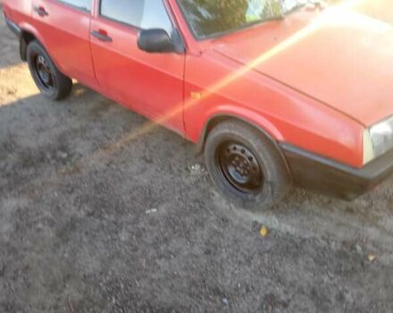 Красный ВАЗ 2109, объемом двигателя 1.5 л и пробегом 88 тыс. км за 700 $, фото 3 на Automoto.ua