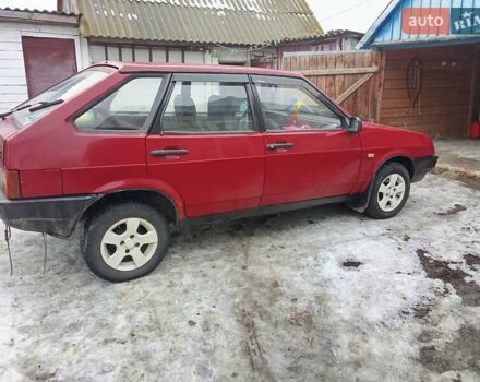 Красный ВАЗ 2109, объемом двигателя 1.5 л и пробегом 64 тыс. км за 1500 $, фото 3 на Automoto.ua