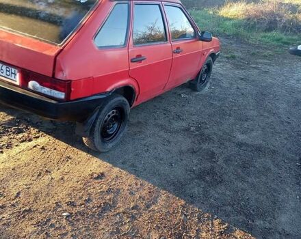 Красный ВАЗ 2109, объемом двигателя 1.5 л и пробегом 88 тыс. км за 700 $, фото 5 на Automoto.ua
