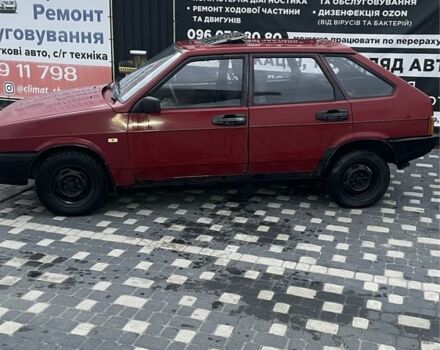 Красный ВАЗ 2109, объемом двигателя 1.5 л и пробегом 2 тыс. км за 750 $, фото 3 на Automoto.ua