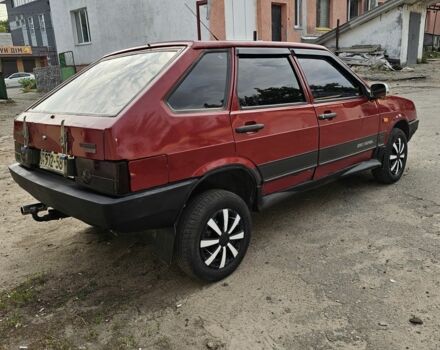 Красный ВАЗ 2109, объемом двигателя 1.5 л и пробегом 10 тыс. км за 850 $, фото 3 на Automoto.ua