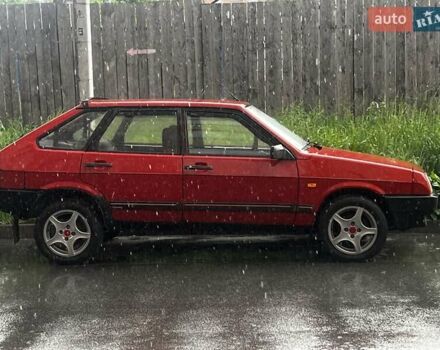 Красный ВАЗ 2109, объемом двигателя 1.3 л и пробегом 161 тыс. км за 2400 $, фото 13 на Automoto.ua